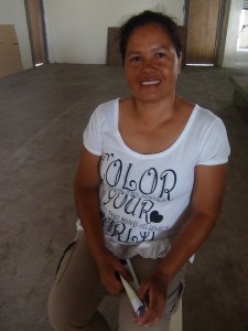 Jorivic Bautista, a community volunteer of Kalahi, tells her experience in the CDD project.