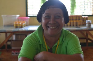 Happy and contented. Paz finds joy in heading the Cashew Production Process of Taytay, Palawan since its commencement in Spetember of 2013. She is a proud member of Taytay SEA-K and a devoted Parent Leader of Pantawid Pamilya.