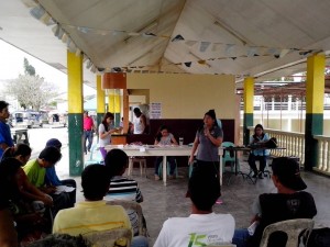 Payment for ESA in Barangay San Miguel in the town of Boac